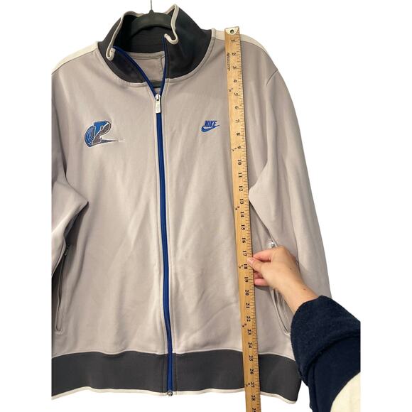 Nike Vintage Men's L RUN PENN State Track Jacket Team Issued 2011 Varsity Gray - Picture 8 of 9